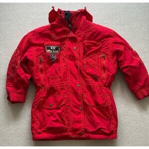 Vintage Bogner Goan Thylmann Embroidered Ski Jacket " Mille Miglia 264 "